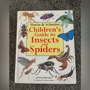 Simon & Shuster’s Children’s Guide to Insects and Spiders hard cover book.